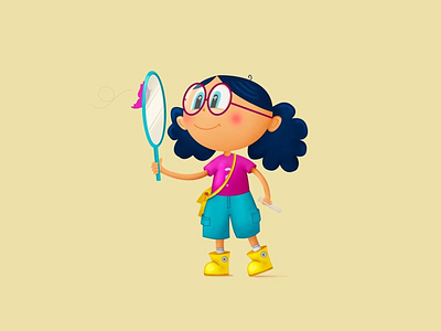 Meet Ollie adventure time character character design design digital painting disney dribbble flat illustration