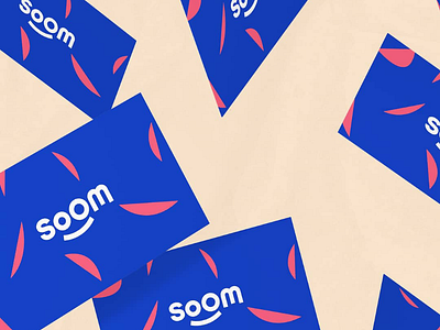 Soom - Makes you happier (5) ads behance brand branding card classifieds design dribbble happy logo logotype smile stationary visual identity
