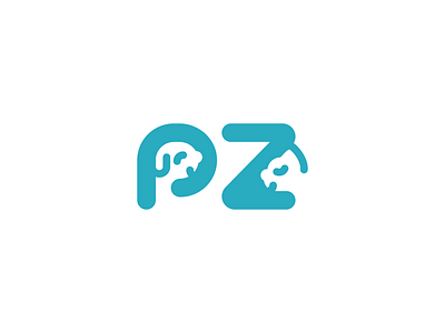 Petzoo cat dog dribbble food logo pet zoo