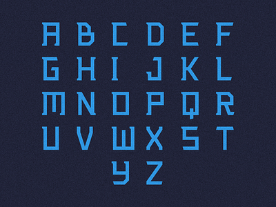 My Unfinshied Font ancient blue dribbble egypt font type typography