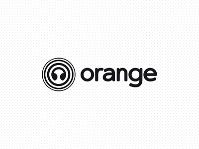 Orange Fm #2 dribbble fm headphones logo logotype orange radio type waves