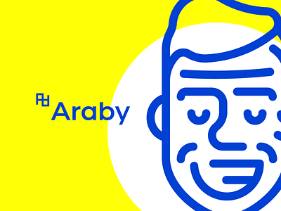 Araby - SelfBranding behance blue brand brand design branding design dribbble illustration logo logotype selfbranding yellow