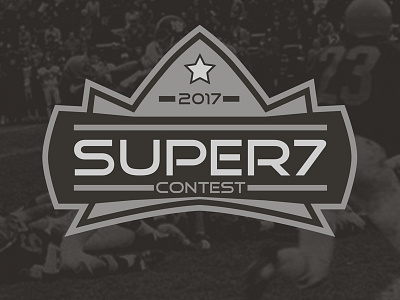 Super7 Contest Logo contest football logo tournament