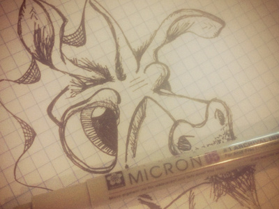 Scribble caracter dragon draw eye pen scribble sketch
