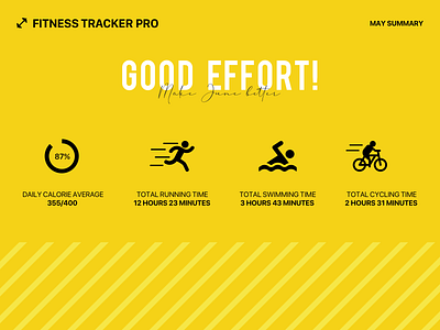 Daily UI 041 - Fitness Tracker