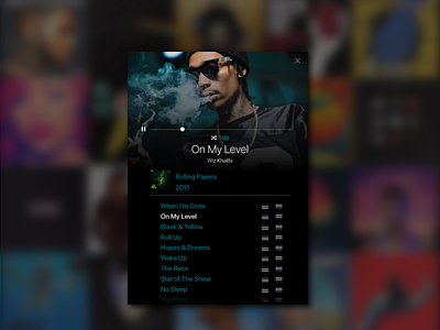 Daily UI 009 - Music Player