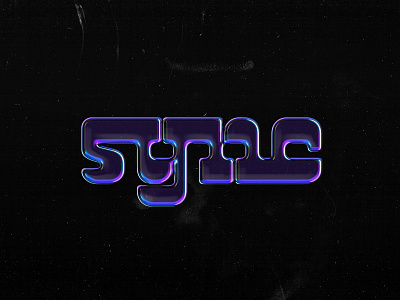 Logotype "SYNC" branding corporate style freelance graphic design identity logo logotype music tender