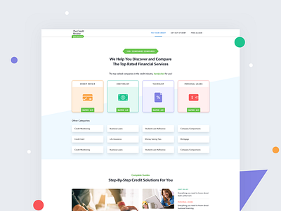 The Credit Review |  Landing Page