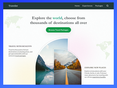 Daily UI #003 - Landing Page design landingpage ui web web design web page website