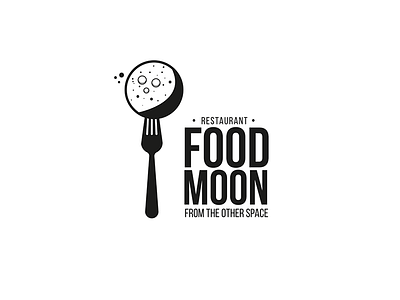 Food Moon food fork moon restaurant space