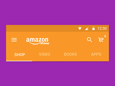 Search Bar Animation amazon animation gif material design mobile phone search shopping ui ux