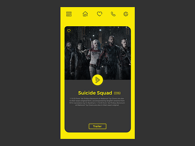 Movie app app appdesign design movie ui ux