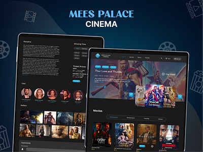 Mees Palace Cinema app cinema design mees palace mees palace cinema mobile movie ticket movie ticket app ticket booking app ui ux