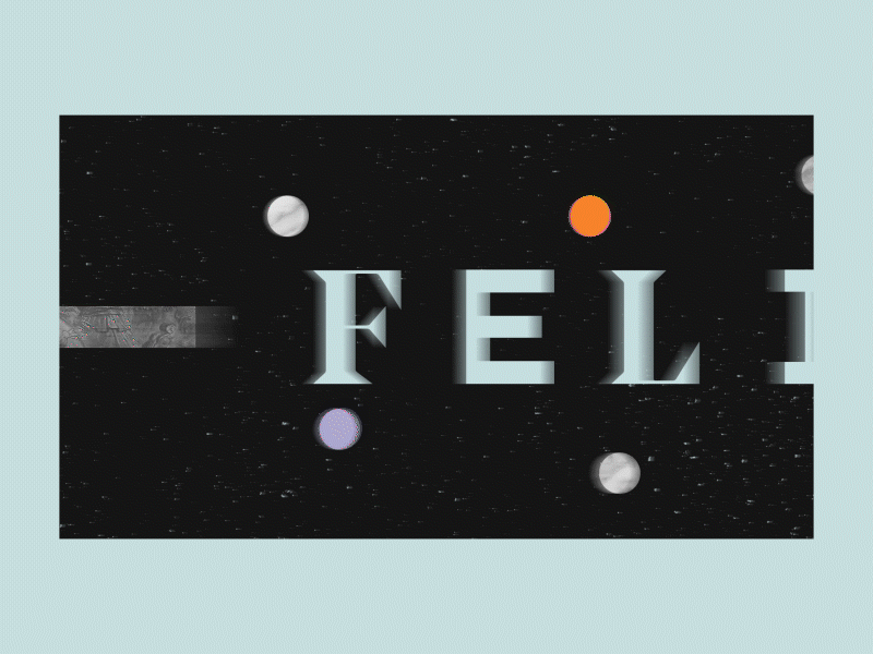 Felix Animation abstract animation branding design minimal motion restaurant