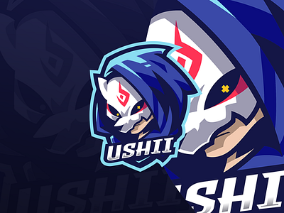 "USHII" Esport Logo Design branding character character design character logo design design logo designer esport logo esport logo team gaming gaming logo graphic design logo logo design logos mascot