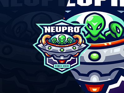 "NEUPRO" Esport Logo Design