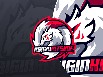 "ORIGIA KITSUNE" Esport Logo Design