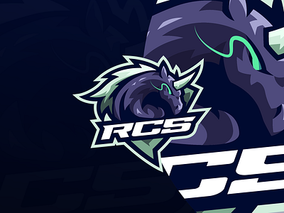 "RCS" Esport Logo Design