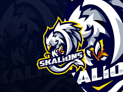 "SKALIONS" Esport Logo Design