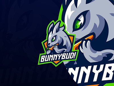 ''BUNNYBUD" Esport Logo Design