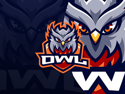 ''OWL" Esport Logo Design