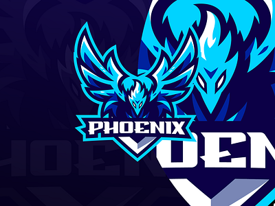 ''PHOENIX" Esport Logo Design