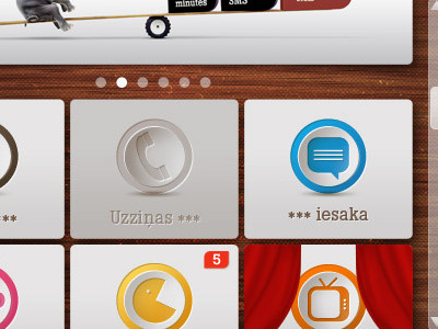 android app android app icons large buttons wood