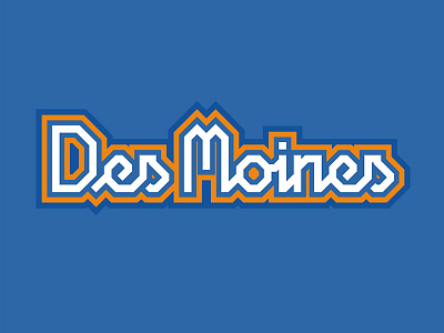 Des Moines branding custom lettering custom type des moines iowa lettering logo script type typography