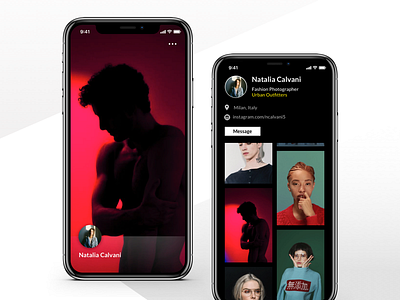 Photography app concept