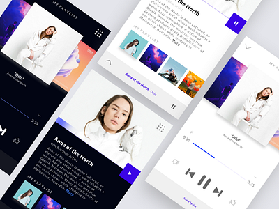 Music player app (concept) android app concept ios music player