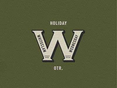 WHITECLAW WEDNESDAY logo mark w logo