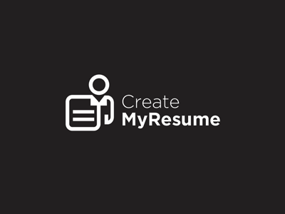 Create My Resume cv illustration logo