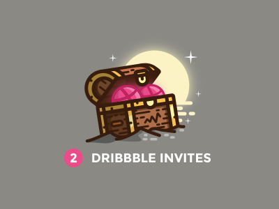 Dribbble Invite! debut dribbble first illustration invitation invite shot