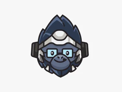 Winston - Overwatch Hero fps game illustration overwatch player