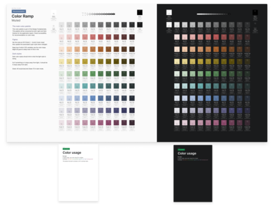 Color Ramp Test color color study color system design design system design systems documentation product design ui design ui ux ux design