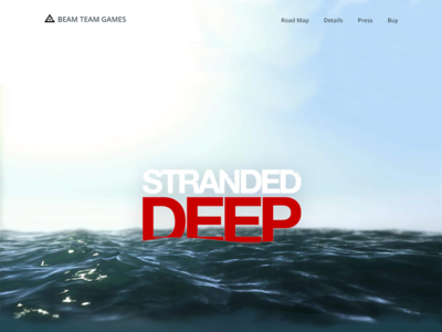 Concept design for a game site concept desgin landing page web design