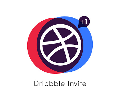 Dribbble Invite open overlay