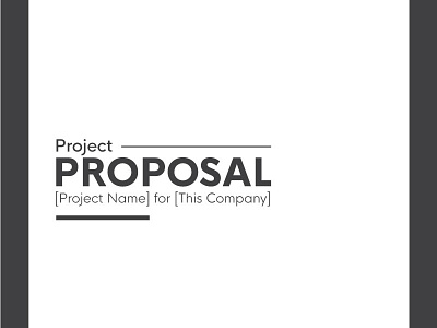 Proposal Template