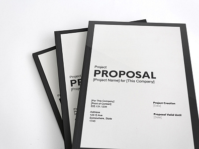 Proposal Template Test design process process proposal proposal template template