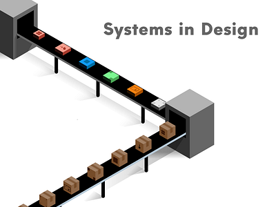 New newsletter series box conveyor design design systems hierarchy proportion sizing system visual hirearchy
