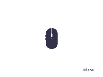 Icon — Mouse brand branding computer design icon icon design iconography mark mouse