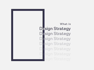 Strategy in design design design strategy golden ratio transparency typography