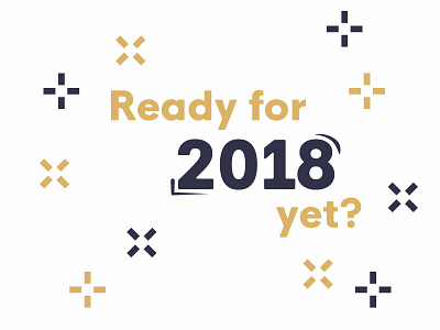 Ready for 2018 yet? 2018 blue gold new new years sparkle start year