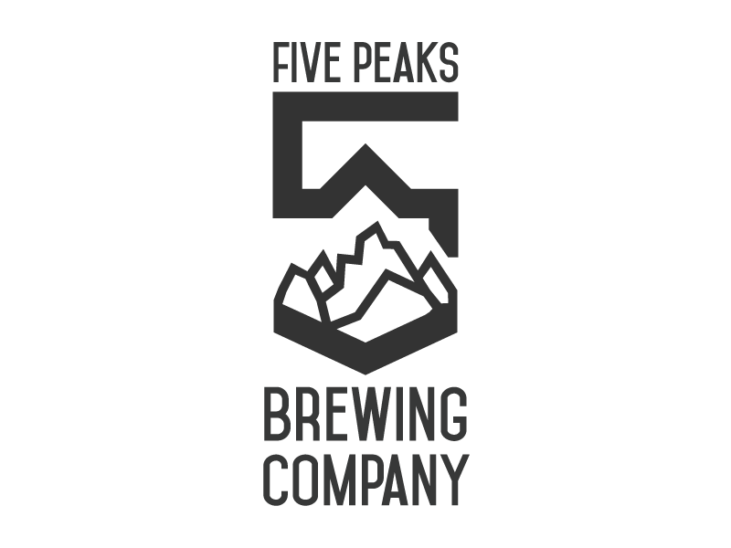 Five Peaks Brewing Company Logo by Darian Rosebrook on Dribbble