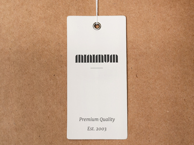 Minimal Logo Design for Minimum