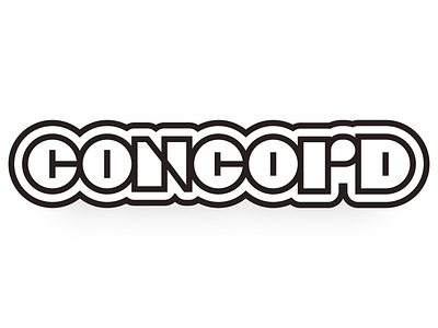 Concord Industrial Supply Co branding construction construction logo design industrial design lettering logo logo design sticker sticker design typography