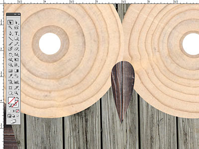 TIMBERRR! wooden owl animal print animal art print owl print texture vector wood