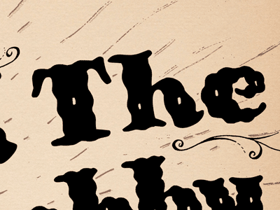 Hand-Drawn Lettering flourish illustrator lettering photoshop type typography