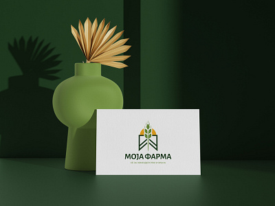 Logo Design for Moja Farma. 🌿 branding design logo