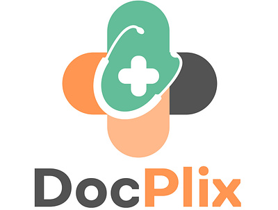 DocPlix branding graphic design logo